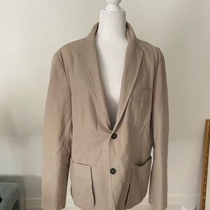 Billy Reid Tan Blazer